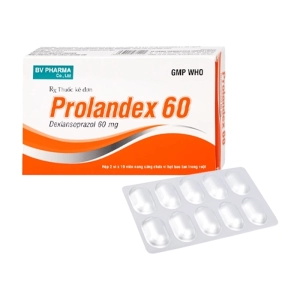Prolandex 60 BV Pharma 2 vỉ x 10 viên Prolandex 60 BV Pharma 2 vỉ x 10 viên