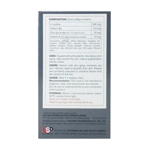 Proskin Care US Pharma - USP 12 vỉ x 5 viên - Bổ sung chất chống oxy hóa
