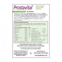 Prostavital Health Aid 2 vỉ x 15 viên - Viên uống hỗ trợ sức khỏe tuyến tiền liệt Prostavital Health Aid 2 vỉ x 15 viên - Viên uống hỗ trợ sức khỏe tuyến tiền liệt