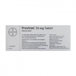 Provironum 25mg Tablet Bayer 2 vỉ x 10 viên Provironum 25mg Tablet Bayer 2 vỉ x 10 viên