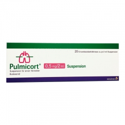 PULMICORT RESPULES 0,5MG/ML, Hộp 20 ống