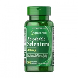 Puritan’s Pride Absorbable Selenium 200mcg 100 Viên - Bổ sung Selen