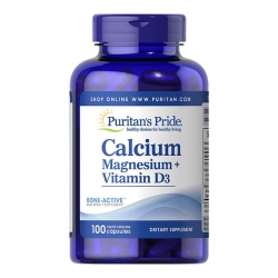 Puritan’s Pride Calcium Magnesium Vitamin D3 100 viên Puritan’s Pride Calcium Magnesium Vitamin D3 100 viên