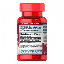 Puritan's Pride CoQ10 100mg, Chai 60 viên Puritan's Pride CoQ10 100mg, Chai 60 viên