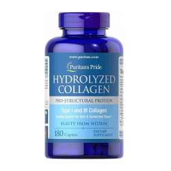 Puritan's Pride Hydrolyzed Collagen 180 viên - Viên uống Collagen thủy phân Puritan's Pride Hydrolyzed Collagen 180 viên - Viên uống Collagen thủy phân