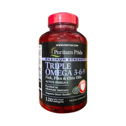 Puritan's Pride Triple Omega 3-6-9 Fish & Flax Oils Puritan's Pride Triple Omega 3-6-9 Fish & Flax Oils