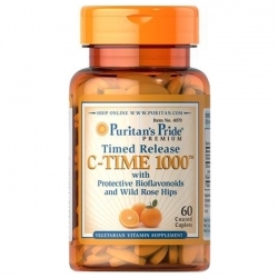 Puritan's Pride Vitamin C1000 mg with Rose Hips Timed Release Puritan's Pride Vitamin C1000 mg with Rose Hips Timed Release