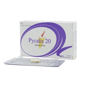 Thuốc Pycalis 20mg Hộp 1 viên - Hỗ trợ điều trị rối loạn cương dương Thuốc Pycalis 20mg Hộp 1 viên - Hỗ trợ điều trị rối loạn cương dương