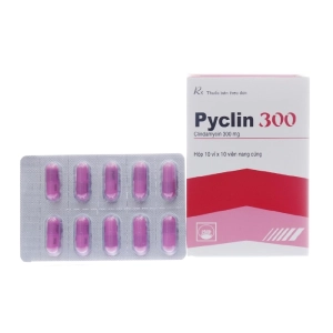 Pyclin 300mg PMP Hộp 10 vỉ x 10 viên