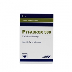 Pyfadrox 500 mg PMP 10 vỉ x 10 viên - Thuốc kháng sinh Pyfadrox 500 mg PMP 10 vỉ x 10 viên - Thuốc kháng sinh