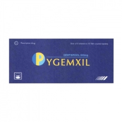 Pygemxil 600mg Pymepharco 6 vỉ x 10 viên Pygemxil 600mg Pymepharco 6 vỉ x 10 viên