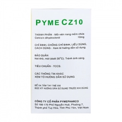 Pyme CZ10 10mg PMP 10 vỉ x 10 viên Pyme CZ10 10mg PMP 10 vỉ x 10 viên