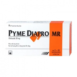 Pyme Diapro MR Pymepharco Hộp 2 vỉ x 30 viên - Điều trị đái tháo đường Pyme Diapro MR Pymepharco Hộp 2 vỉ x 30 viên - Điều trị đái tháo đường