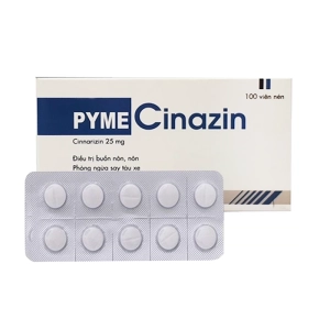 Pyme Cinazin Pymepharco Hộp 10 vỉ x 10 viên