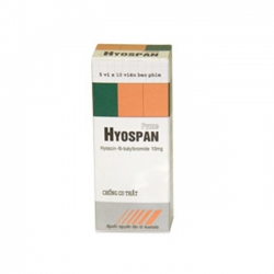 PymeHyospan 10mg Hộp 5 vỉ x 10 viên  