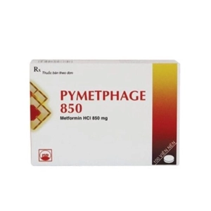 Pymetphage 850 PMP Hộp 5 vỉ x 20 viên  Pymetphage 850 PMP Hộp 5 vỉ x 20 viên