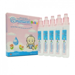 Dung dịch rửa cho bé VNP Q mumasa baby, Hộp 5 ống Dung dịch rửa cho bé VNP Q mumasa baby, Hộp 5 ống