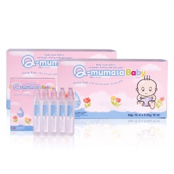 Dung dịch rửa cho bé VNP Q mumasa baby, Hộp 50 ống Dung dịch rửa cho bé VNP Q mumasa baby, Hộp 50 ống