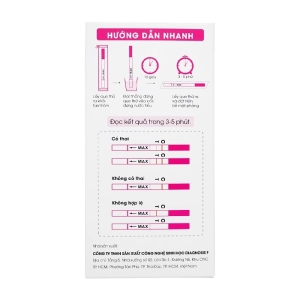 Q.TICK Chân Tâm Pharma 1 que - Que thử thai
