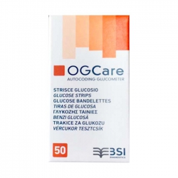 Que thử đường huyết OGCare, Hộp 50 que