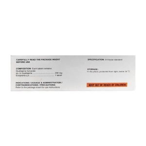 Quetiapin 200mg Davipharm 4 vỉ x 7 viên (Quetiapine - Queitoz-200)
