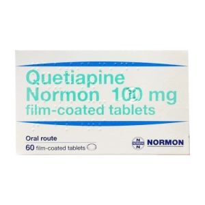 Quetiapine Normon 100mg Film-Coated Tablets 4 vỉ x 15 viên (Quetiapine)