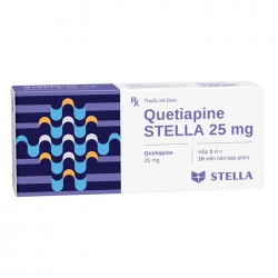 Quetiapine Stella 25mg 3 vỉ x 10 viên