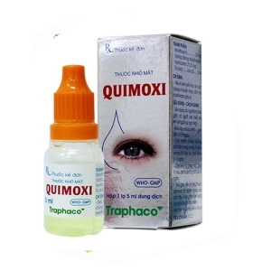 Thuốc nhỏ mắt Quimoxi, Hộp 5ml