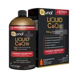 Nước uống bổ sung Qunol Liquid CoQ10 100mg, Chai 900ml