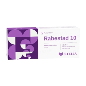 Rabestad 10 Stellapharm 3 vỉ x 10 viên (Rabeprazole Sodium)