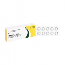 Rabicad 20 Cadila Pharmaceuticals 1 vỉ x 10 viên