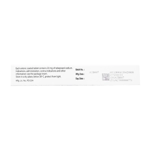 Rabzak 20 Akriti 3 vỉ x 10 viên (Rabeprazole natri)