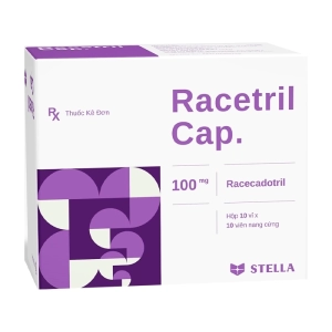 Racetril Cap. Stellapharm 10 vỉ x 10 viên (Racecadotril)