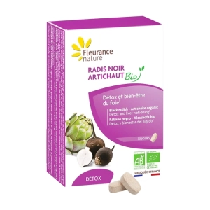 Radis Noir Artichaut Fleurance Nature 30 viên - Hỗ trợ giải độc gan