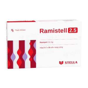 Ramistell 2.5 Stellapharm 3 vỉ x 10 viên (Ramipril)