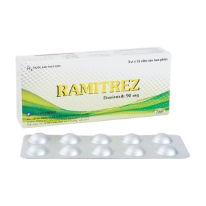 Ramitrez 90mg Davipharm 3 vỉ x 10 viên (Etoricoxib)