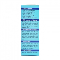 Răng Miệng Dạ Thảo Liên 20ml - Tinh dầu trị hôi miệng, sâu răng Răng Miệng Dạ Thảo Liên 20ml - Tinh dầu trị hôi miệng, sâu răng
