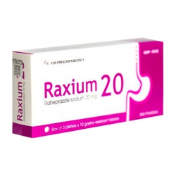 Raxium 20mg DHG 3 vỉ x 10 viên