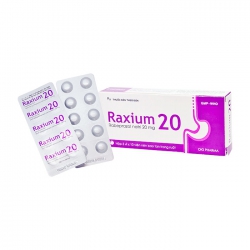 Raxium 20mg DHG 3 vỉ x 10 viên