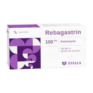 Rebagastrin 100mg Stellapharm 10 vỉ x 10 viên (Rebamipide)