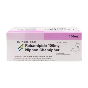 Rebamipide 100mg Nippon Chemiphar 10 vỉ x 10 viên (Rebamipide)