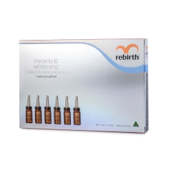 Serum dưỡng trắng da Rebirth Miracle C Whitening, 6 chai 10ml