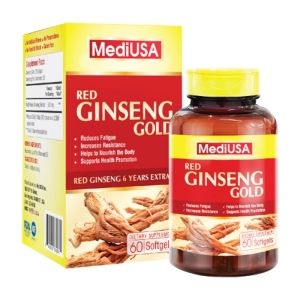 Red Ginseng Gold MediUSA 5 vỉ x 6 viên - Hỗ trợ bồi bổ sức khỏe Red Ginseng Gold MediUSA 5 vỉ x 6 viên - Hỗ trợ bồi bổ sức khỏe