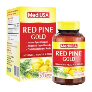 Red Pine Gold MediUSA 5 vỉ x 6 viên - Hỗ trợ tăng sức đề kháng Red Pine Gold MediUSA 5 vỉ x 6 viên - Hỗ trợ tăng sức đề kháng