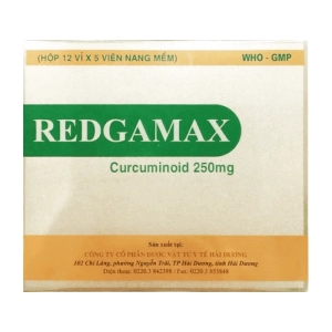 Redgamax 250mg HDPharma 12 vỉ x 5 viên (Curcuminoid)