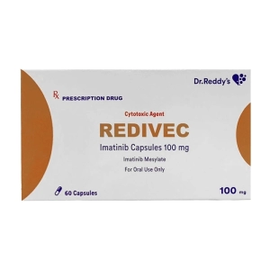 Redivec 100mg Dr.Reddys 6 vỉ x 10 viên (Imatinib)