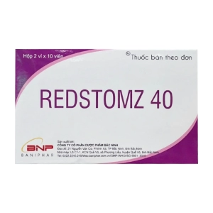 Redstomz 40 Baniphar 2 vỉ x 10 viên (Esomeprazole)