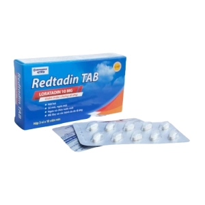 Redtadin Tab 10mg HDPharma 3 vỉ x 10 viên (Loratadin) Redtadin Tab 10mg HDPharma 3 vỉ x 10 viên (Loratadin)