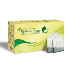 Refresh Skin giúp giảm mụn, Hộp 15 gói x 2,4g
