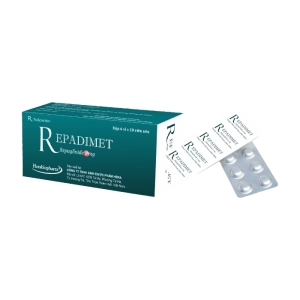 Repadimet 2mg Herabiopharm 6 vỉ x 10 viên (Repaglinide)